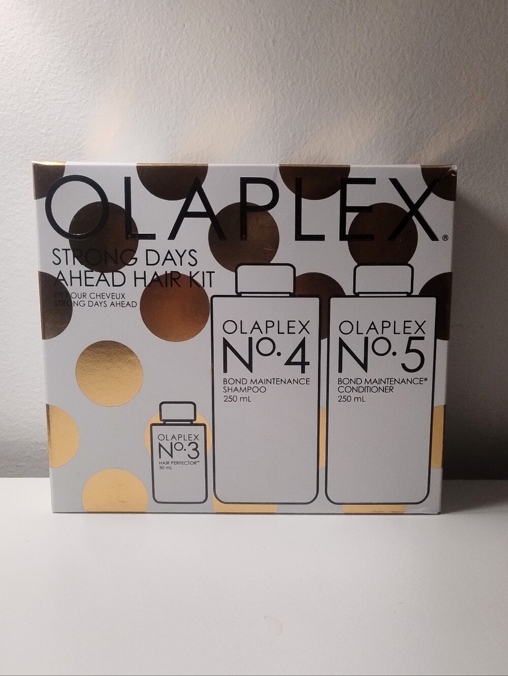 Olaplex no. 3 4 and 5 Brand New Strong Days Ahead Hair Kit